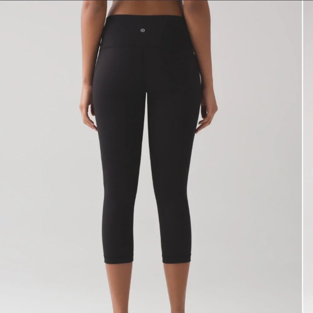 Lululemon Wunder Under Crop Leggings High Rise Full on Luxtreme 21” - Picture 4 of 7
